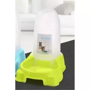 자동급식기 애완 애견멀티-그린 그릇자 반자 밥그릇 식기 강아지 개밥 강아지밥