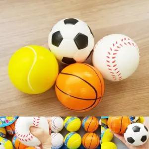 (4개) 스펀지공 축구 농구 테니스 야구공 소프트볼/장난감공/미니/축구공/말랑공/탱탱볼/스펀지볼/에어볼