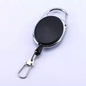 핀온릴 분실 방지 와이어 릴 고리 낚시 등산 장갑 키 홀더 소품