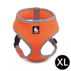 [반려] 에어매쉬 오렌지 하네스 강아지 XL