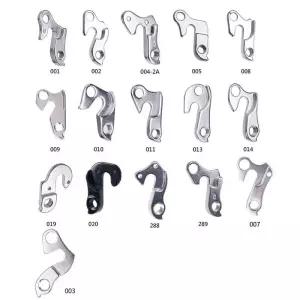 자전거행어 변속기 MTB 사이클링 합금 후면 드레일러 행어 레이싱 바이크 프레임 기어 테일 후크 부품 16