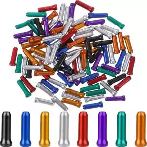 자전거 케이블 엔드 캡 크림프 브레이크 팁 사이클링 시프터 내부 와이어 로드 마운틴