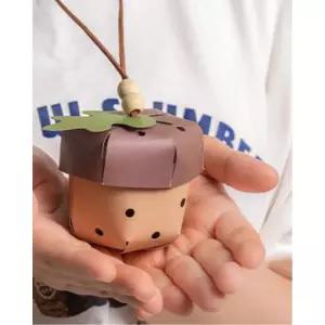 여름 모기퇴치 계피 종이 도토리함 목걸이 만들기 5인 영어유치원 신나는 아이