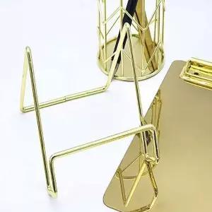 카페 메뉴판 탁삭용거치대 소형 골드 액자받침대 사진받침대