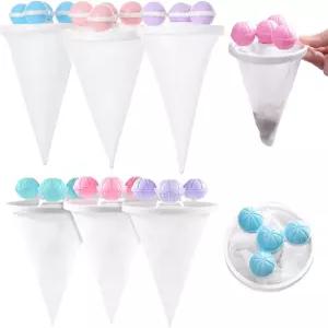 세탁기용 6PCS 헤어 필터 백 플로팅 보푸라기 반려동물 재사용 가능 세탁 청소 메쉬 개 고양이 리무버