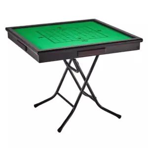 마작 테이블 접이식 탄소강 책상 가정용 실내용 보드 취미 포커 홀덤 높이조절 체스