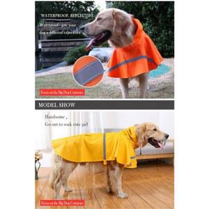 반려동물 레인 반사 테이프 성 트랙션 스트링 방풍 강아지 스트립이 테디 비옷