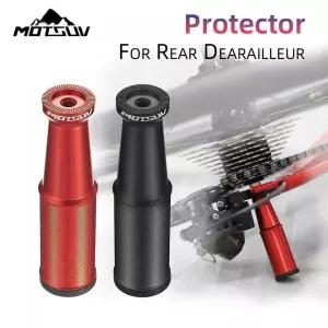 자전거행어 변속기 자전거 뒷 보호대 알루미늄 합금 초경량 퀵릴리즈 브라켓 주차 스탠드 가드 기어 거치대