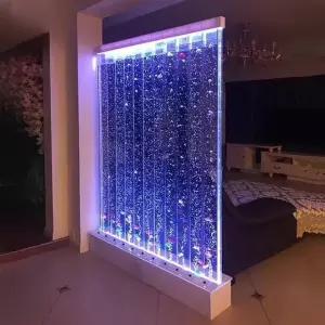 워터 파티션 버블 칸막이 가림막 장식 식당 인테리어 아크릴 욕조파티션 물막이 샤워커튼