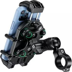 진동 감쇠기 및 고속 잠금 기능이 있는 방지 모터사이클 휴대폰 거치대 자전거 스쿠터 ATV용 조절 가능한