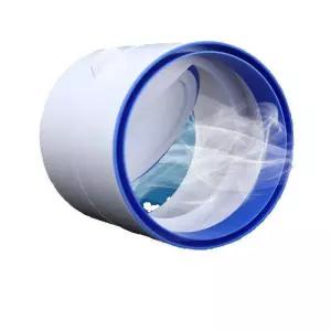 니들밸브 1PC PVC 배기 팬 체크 밸브 라운드 파이프 백 댐퍼 75110mm 공기 덕트 환기 그릴 욕실 주방