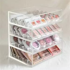 아크릴 서랍 화장품 정리함 투명 수납함 보관함 정리 다용도 서랍형 립스틱 메이크업 수납