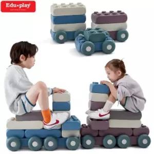 쿠쿠토이즈 헤이즐 빅블록C세트유치원교구 어린이집 큰블럭 대형 재미있는 만들기