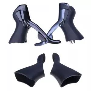 자전거행어 변속기 자전거 브레이크 레버 후드 ST-240035004500 기어 시프트 커버 시프터