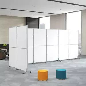 이동식 파티션 접이식 사무실 요양원 한의원 가림막 원목 칸막이 라탄 전시회 미니 가리개