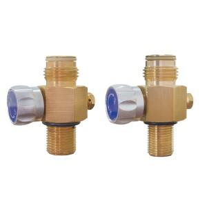 호환 5/8 -18UNF 입력 나사 CO2 실린더 탱크 On/Off 밸브 Airsoft 커넥터 소다 스위치