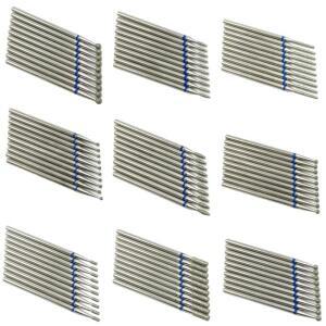 10pcsSet 다이아몬드 네일 드릴 비트 기리 페디큐어 매니큐어 파일 용 호환 Rotery 전기 밀링 커터 큐티클