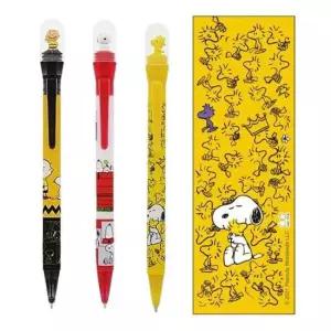 [문구/오피스] 스누피 피규어 회전 샤프 0.5mm 1P 캐릭터 필기도구