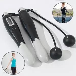 홈트레이닝 필수템 디지털 카운터 스마트 줄넘기 무선 노라인 유산소 운동