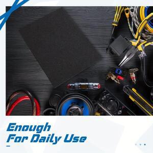 4Pcs 블랙 Cuttable 공예 폼 시트 폴리 우레탄 쿠션 삽입 도구 상자 보드 게임 케이스 보관 Drawe에 사용