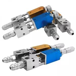 니들밸브 산업용 디스펜스 공압 UV 밸브 니들 오프 접착제 2121Q마이크로미터