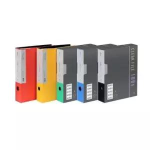 [문구/오피스] 인덱스클리어화일 100매 노랑 F526-7 문화산업