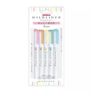 [문구/오피스] 마일드라이너 제브라 형광펜 5색형광펜
