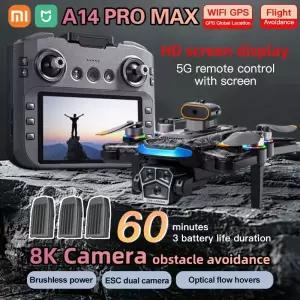 드론액세서리 Xiaomi Mijia A14Pro max GPS 브러시리스 8K 3 카메라 장애물 회피 Foldable Quadcopter RC