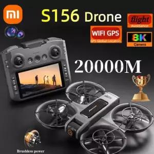 드론액세서리 Xiaomi S156 드론 GPS 8K 전문 HD 360 ° 듀얼 카메라 화면 브러시리스 모터 장애물 회피 쿼