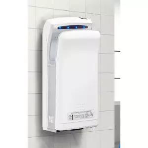 삽입형 핸드 드라이어 화이트 호텔 상가 손 건조기 손건조기 강풍 휴게소 카페 양면