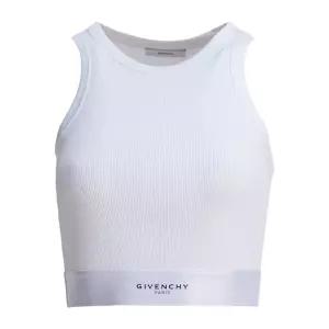 로고 리브 크롭 탱크 탑 BW70FNR2Q3 100