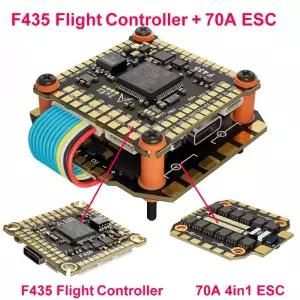 드론액세서리 DAKE F435 V3V4 FC ESC 스택 3-8S 리포 비행 BLS 55A60A70A 4 in 1 30x30 RC FPV 레이싱 드론