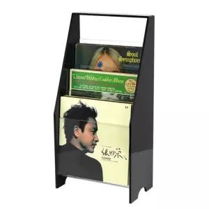 판사이즈 투명 레코드 매거진 엘피장식장 수납장 원목 보호 커버 아크릴 개 앨범 선반