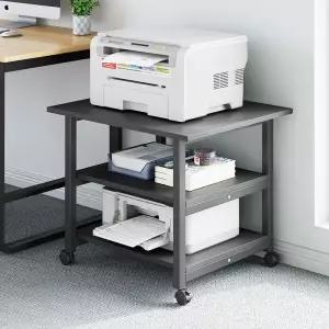 받침대 컴퓨터 이동식 복합기 선반 거치대 바퀴달린 프린터받침대 복사기