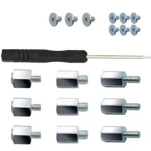 SGTKJS M.2 SSD 나사 키트 Asus ASRock 기가바이트 MSI 마더보드 및 Nvme 적합한 M2