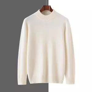 호크아이 남성 니트 데일리룩 터틀넥 폴라 반 캐시미어 부드러운 스킨케어 안에 두꺼운 이너로 된 이너웨어