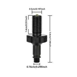 호환 산악 자전거 에어 리어 쇼크 밸브 어댑터 MTB 도구 Rockshox Monarch MARZOCCHI용