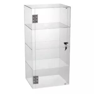 투명진열장 아크릴 장식장 선반 케이스 보관함 잠금 계단식 전시장 자동차 정리함 수납장