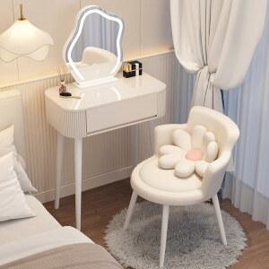 엔틱 화장대 주니어 자취방 앤틱 모던화이트 말리 책상 엔틱보조의자 둥근 테이블 원룸