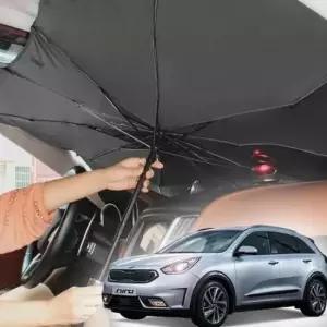 [CAR] 차량햇빛가리개 햇빛 니로 차박 우산형 앞유리커버