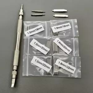 시계줄조절 시계 수리 포크 스트랩 케이스 백 24개 22mm 20mm 18mm 스프링 바 양면 세트