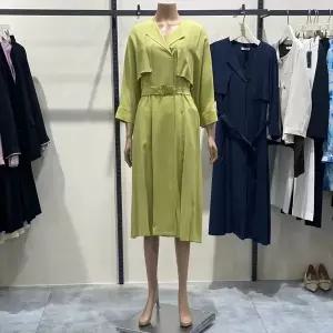 더아이잗 벨티드 케이프 플레어 원피스 IR4A0OP021