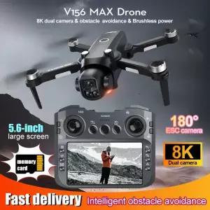 드론액세서리 V156max 드론 8K 전문가용 카메라 리모컨 스크린 브러시리스 장애물 회피 DJI 매빅 4 호환