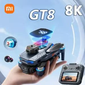 드론액세서리 샤오미 GT8 드론 8K 듀얼 카메라 브러시리스 모터 5G 와이파이 장애물 회피 대형 화면 실 배