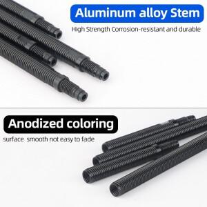 호환 Bicycle Presta Valve Extender Road Carbon Rim F/V Tube Inflation Adaptor 45/80mm Extension Pipe