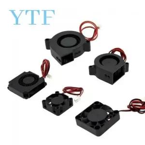 프린트케이블 프린터선 쿨링 팬 3010 4010 5010mm 2 핀 듀폰 와이어 쿨러 DC 5V 12V 24V 다중 3D 프린터 1