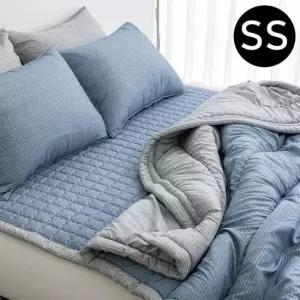 이불패드세트 간절기이불 패드세트 슈퍼싱글SS 블루