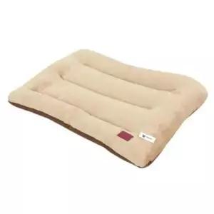 [반려] 쿠션 강아지 1P 포근한 브라운 방석 켄넬 사각 대형