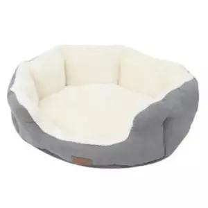[반려] 방석 팔각 워머 강아지 베드 그레이 1P 쿠션 대형