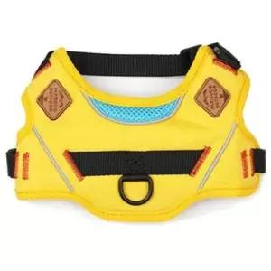 [반려] 압력분산 가슴줄 1P 강아지 S 하네스 산책 옐로우
